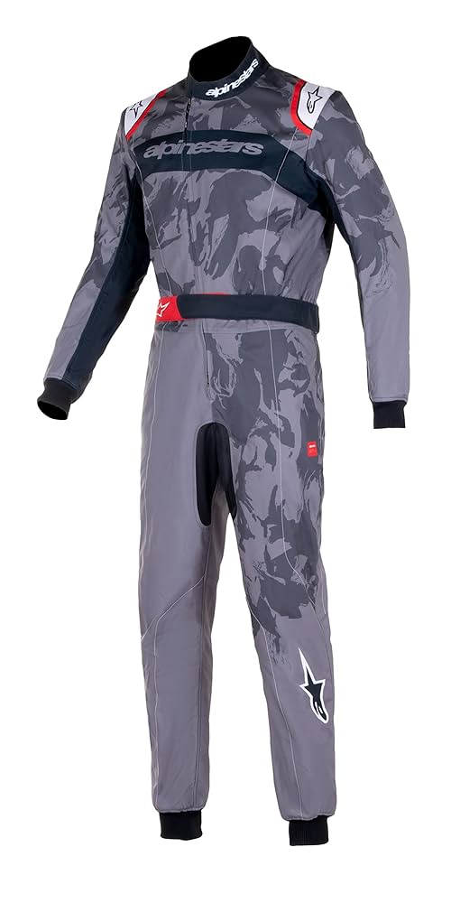 Amazon | [アルパインスターズ] KMX-9V2 GRAPHIC5 SUIT DGY/BK